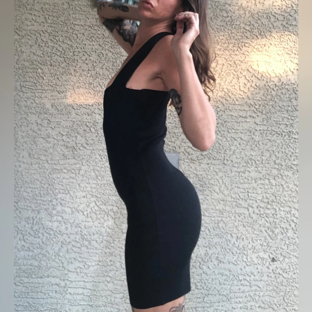 Seek The Label Black Cocktail Dress Size-M - Picture 3 of 5